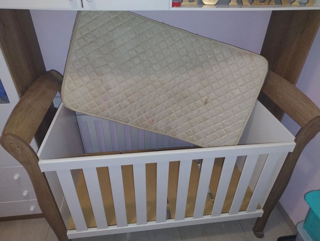 Berço - cama + colchão  - Foto 3
