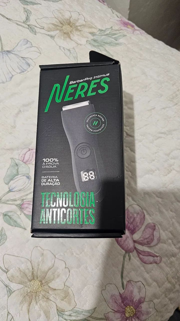 APARADOR DE PELOS E BARBEADOR BARBERPRO INTIMUS NERES EM PERFEITO ESTADO.