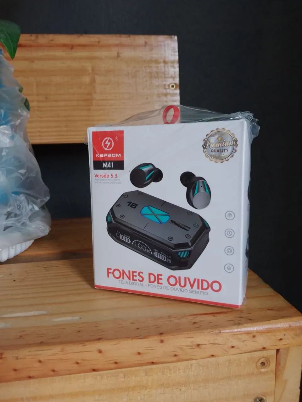 Fone de Ouvido Sem Fio Bluetooth  Tipo C Gamer - Foto 5