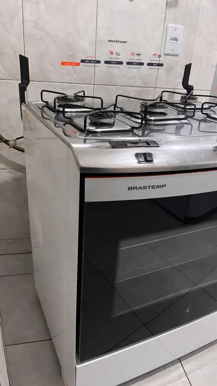 Fogão Brastemp  5 bocas com timer - Foto 2