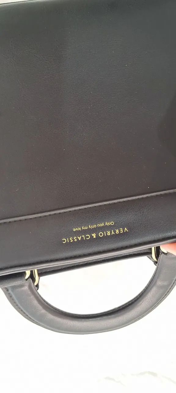 Bolsa de mão preta - Foto 2