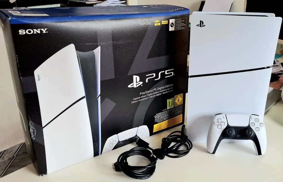 Ps5 Slim digital 825 GB (usado 1 mes) **Só para Roraima, Amazonas, Rondônia e  Pará*
