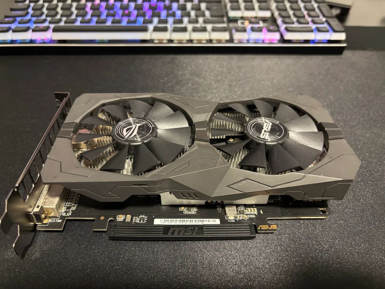 Placa Video Asus Rog RX460 4gb DDR5
