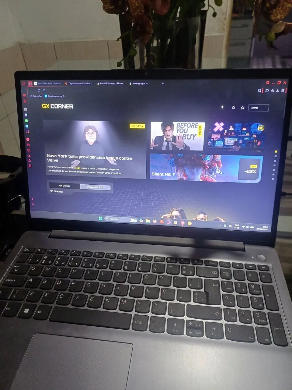 Notebook Lenovo Ideapad 3 Ryzem 7 + Headset de Brinde 