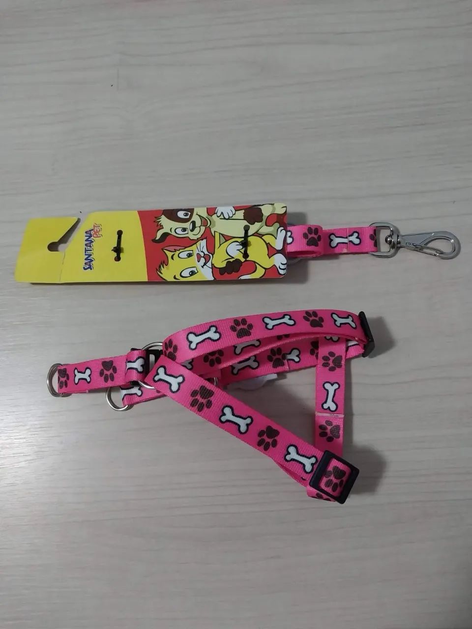 Coleira Peitoral com Guia 