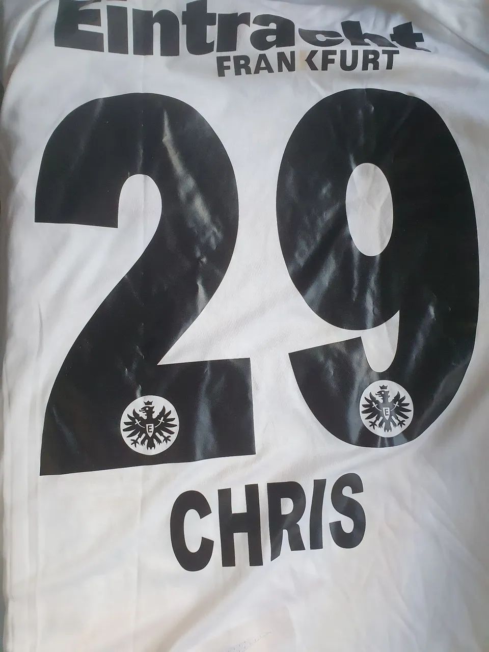 Camisa de joho do eintracht frankfurt 2008 2009 alemanha bundesliga - Foto 4