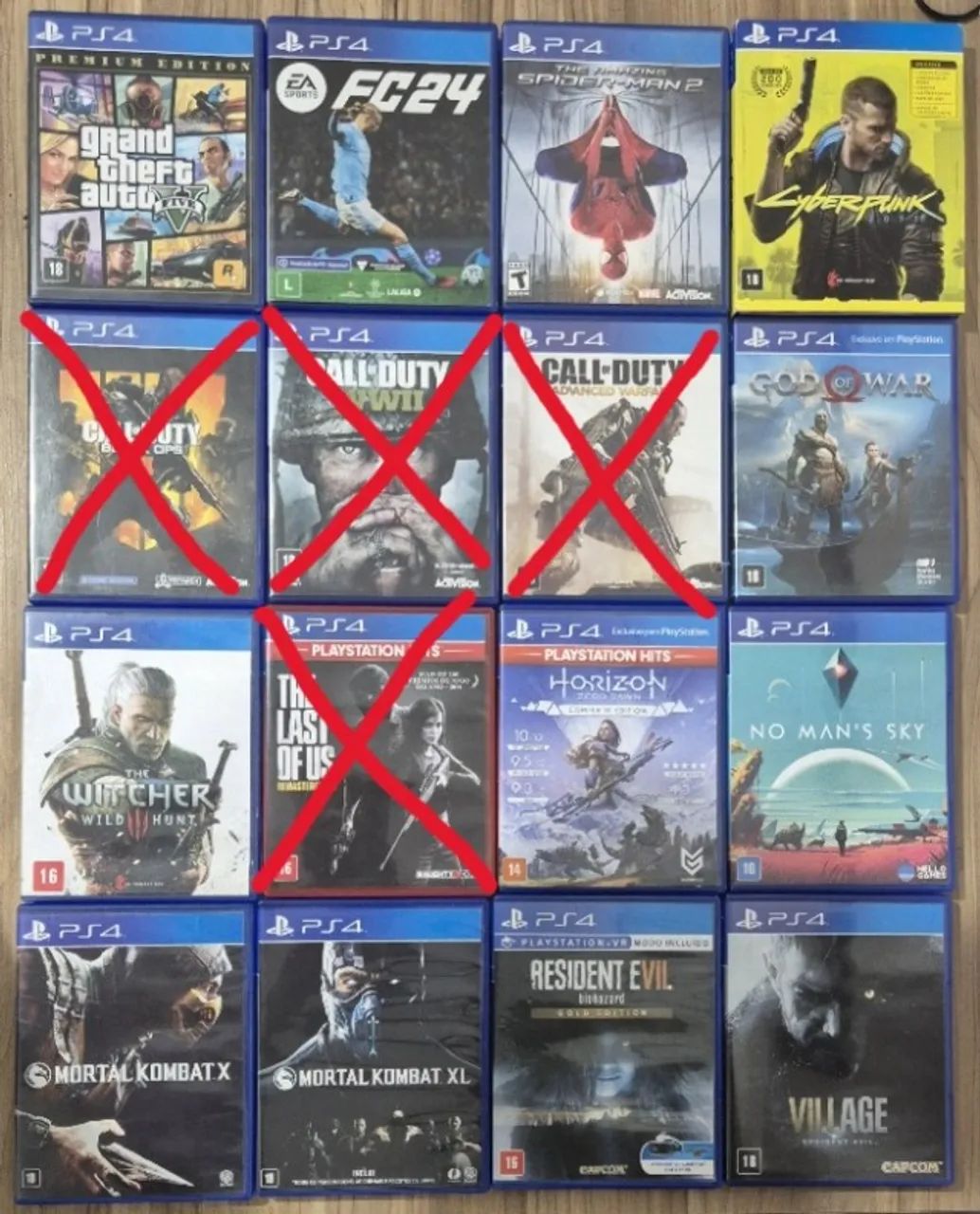 Jogos de Playstation 4 (Entrego/Envio) - Jogos de Vídeo Game