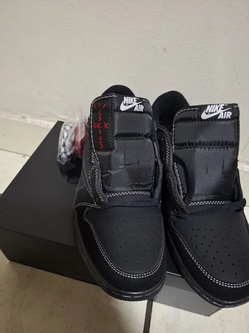 Nike Air Jordan 1 Low X Travis Scott "Black Phantom" - 40 - Foto 5