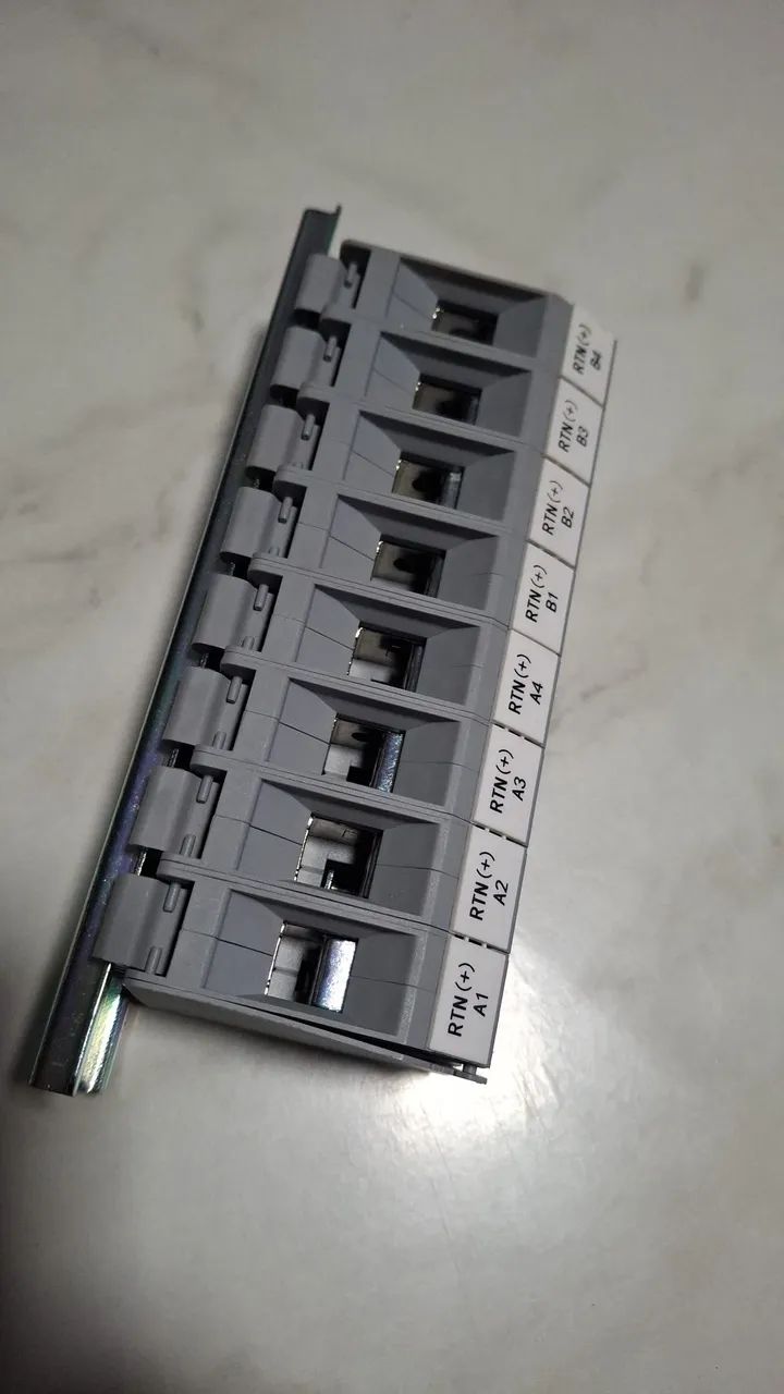 Bloco Terminal RTN+ Huawei DPD63-8-8 PDU Telecom A1-A4 B1-B4 - Foto 3