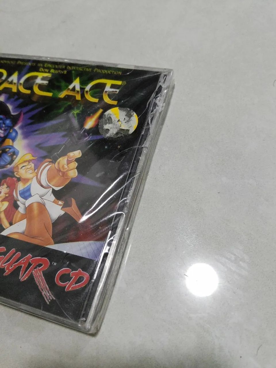 Jogo Space Ace - Atari Jaguar CD lacrado - Foto 6