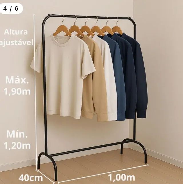 Arara Para Roupas - Foto 2