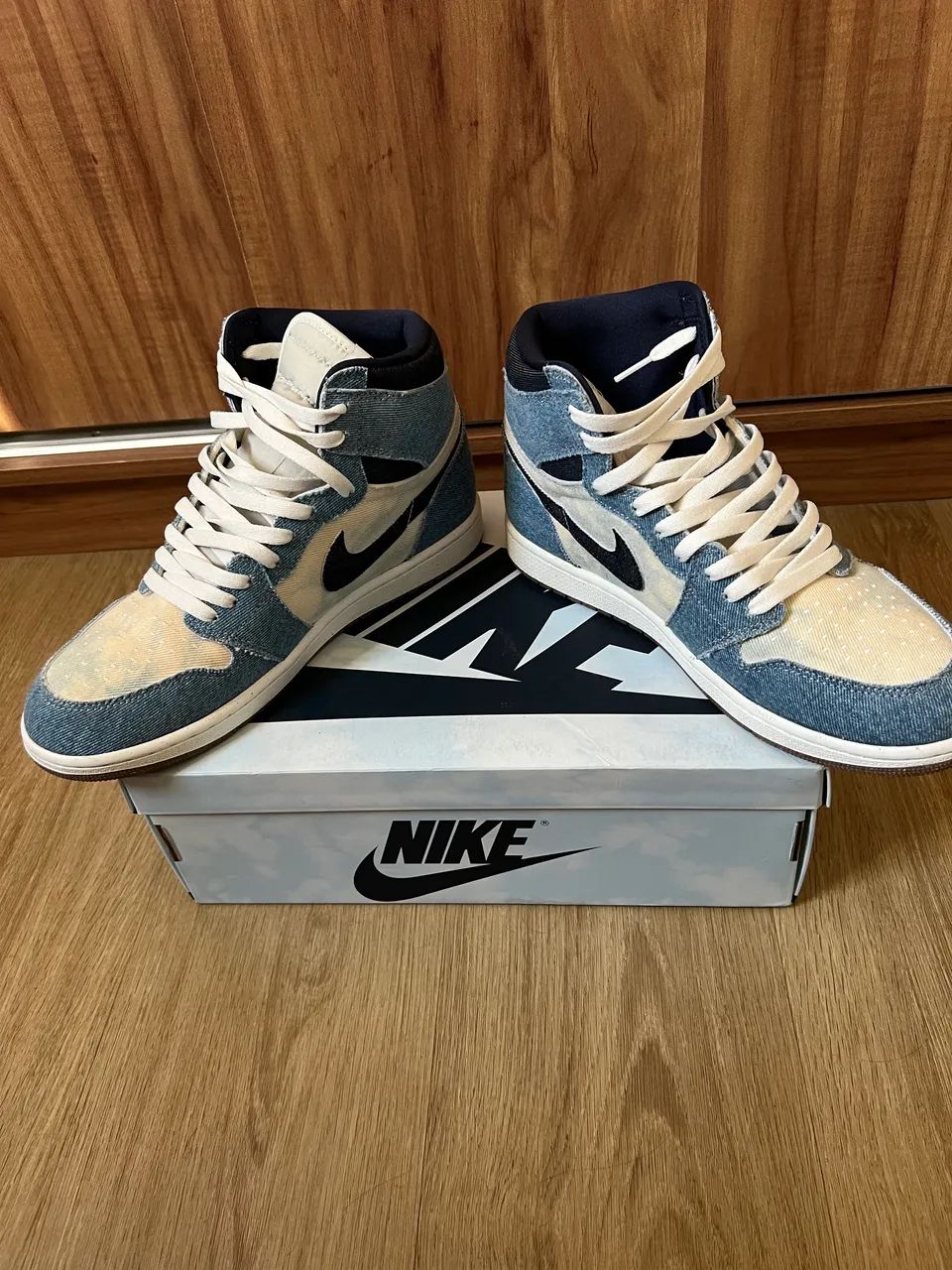 Air Jordan 1 high denim 42 - Foto 5