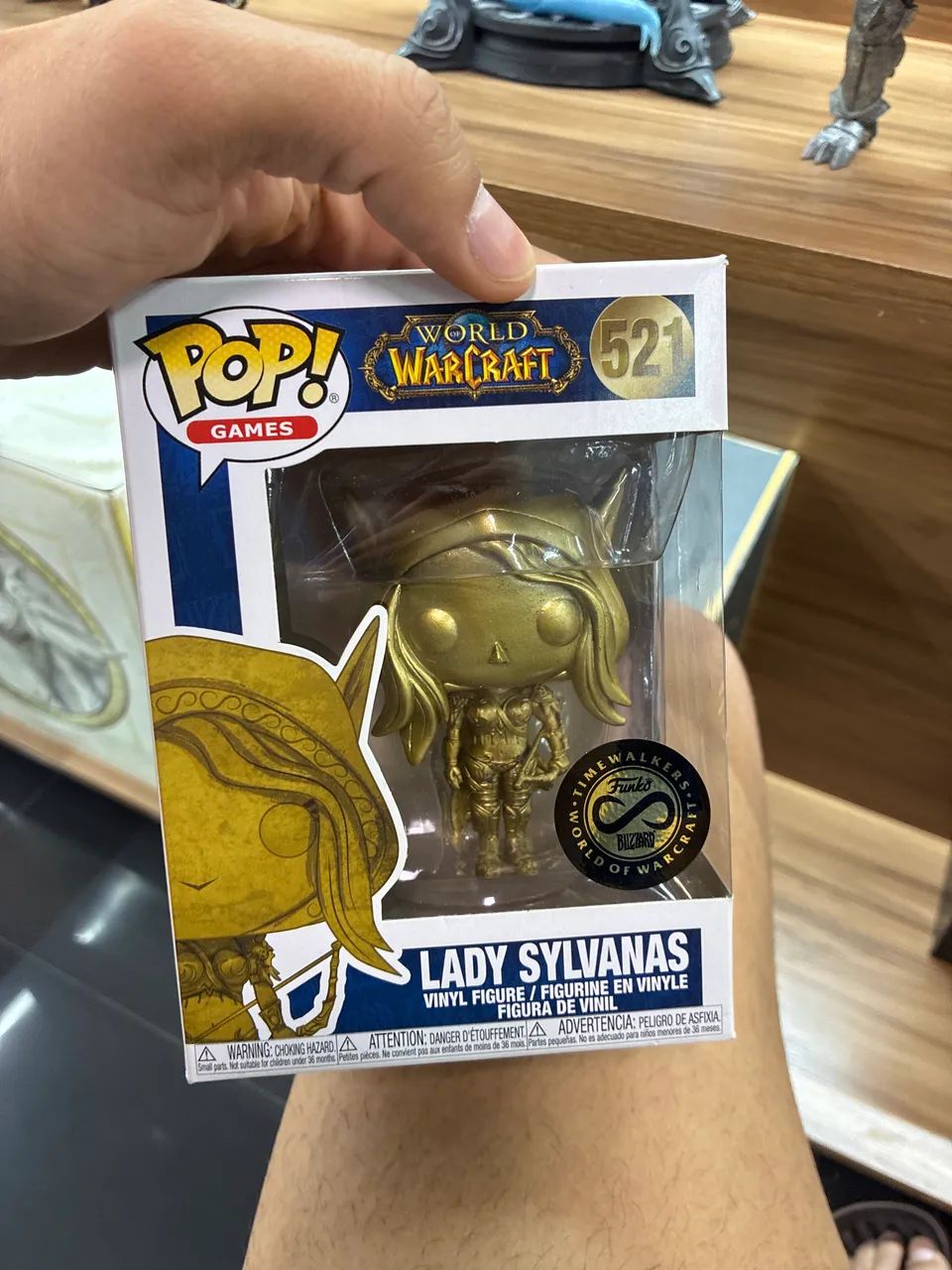 Funko Pop Lady Silvanas Dourada