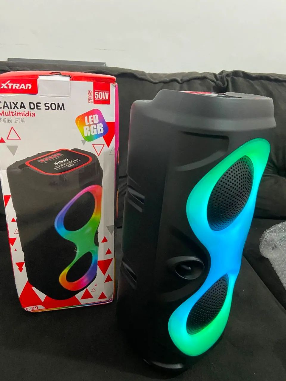 Caixa de som Portátil Bluetooth Multimidia Sem fio  - Foto 2