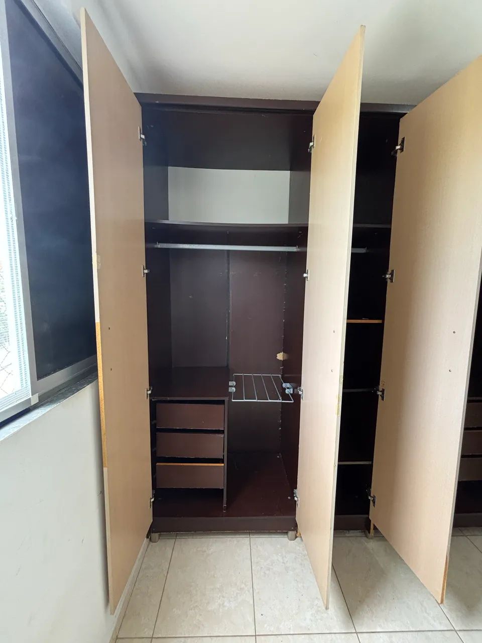 Guarda roupa 5 portas 100% MDF - Foto 5