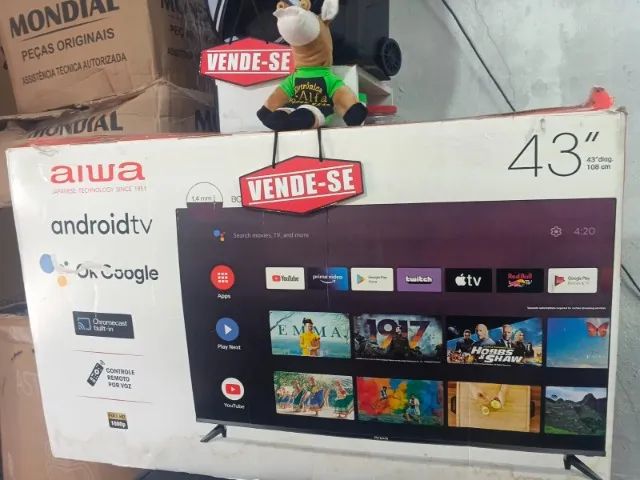  TV 43 ANDROID BORD INF AWS-TV-43-BL-02-A - Foto 2