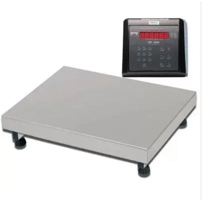 Balança Digital Plataforma 150kg Inmetro Ramuza 50g Sem Bateria - Foto 3