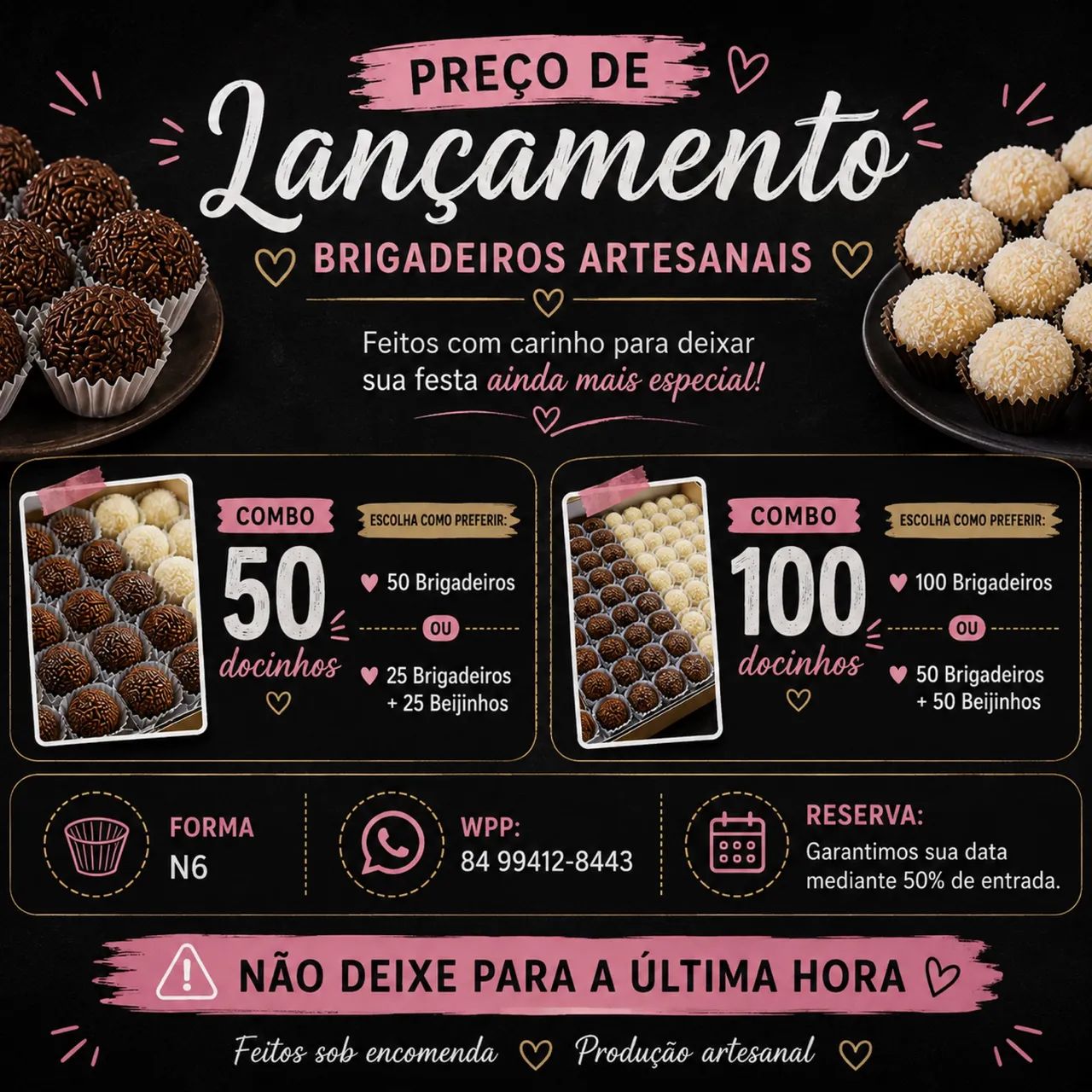 Cento de brigadeiro 