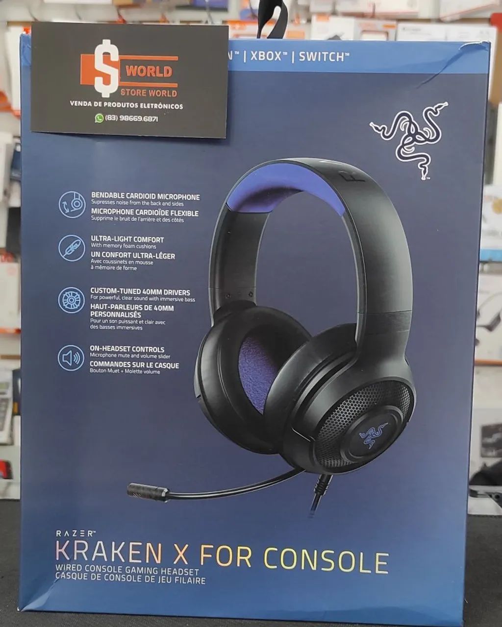 Headset Gamer - Store World 