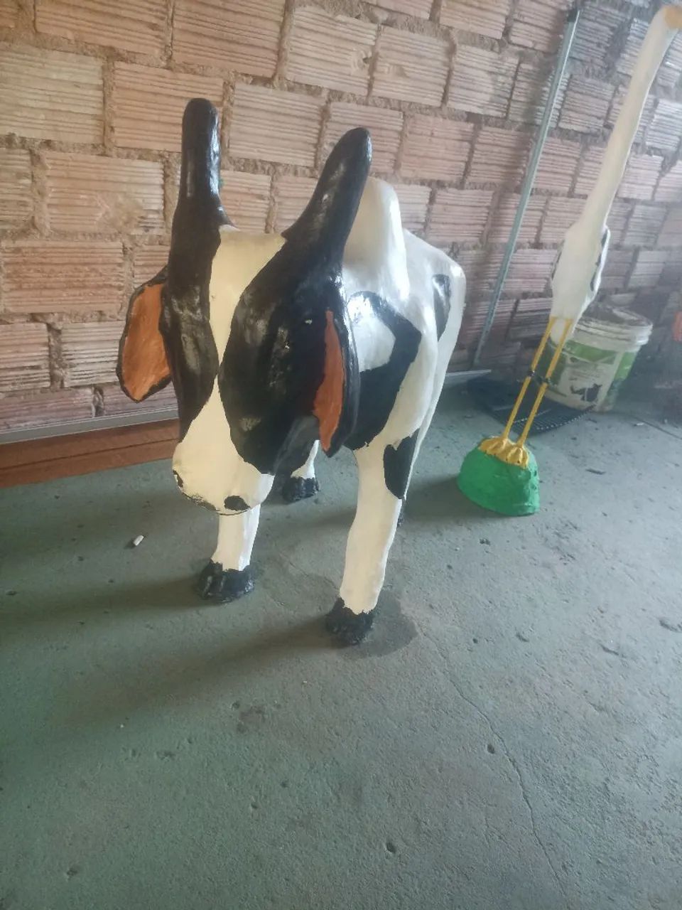 Vaca de concreto 