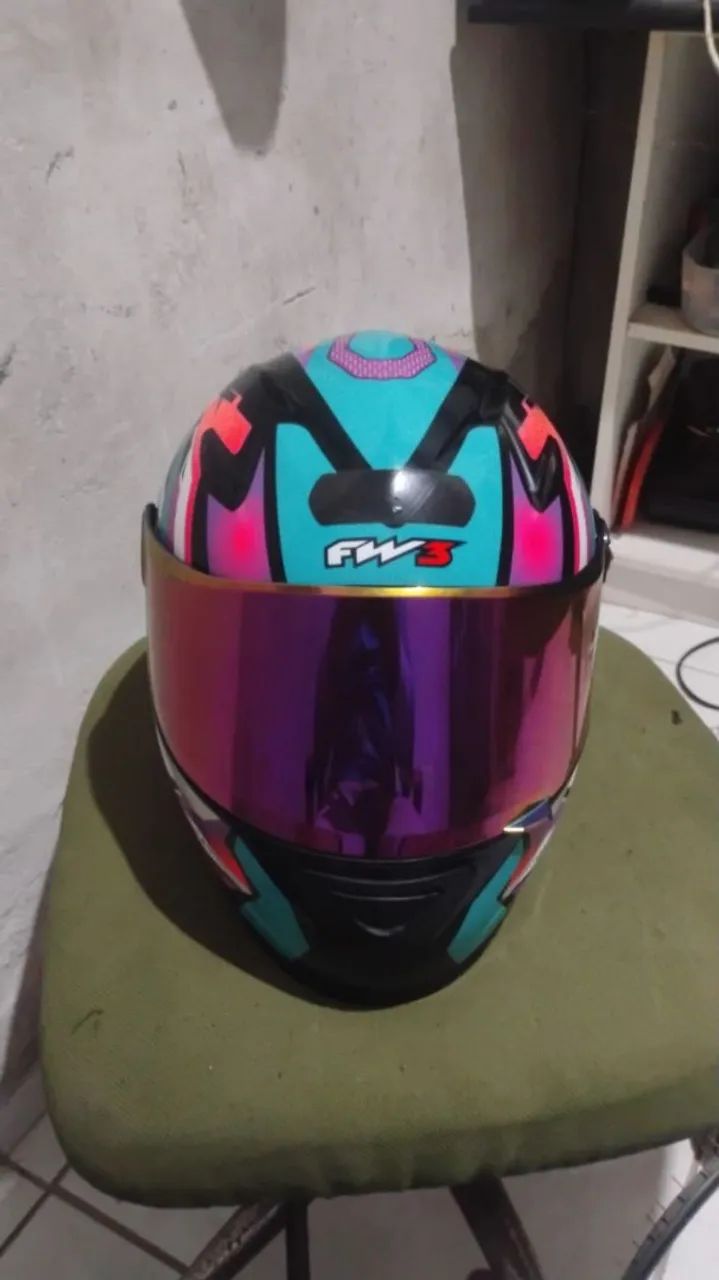 Capacete Fw3 fox - Foto 4