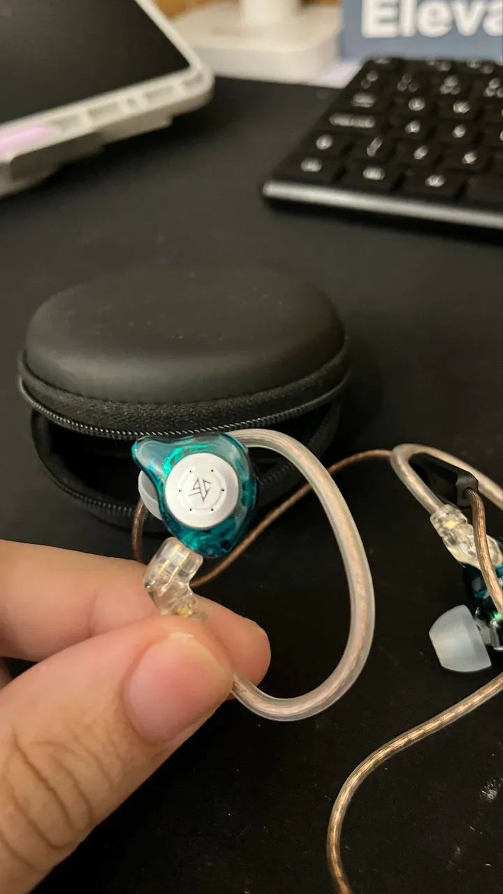 kz edx pro com MIC + case 