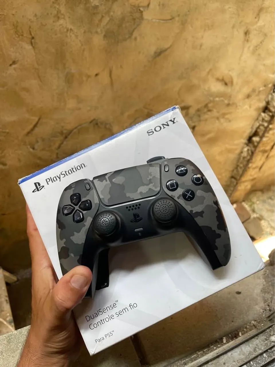 Controle PS5 dualsense camuflado - Foto 2