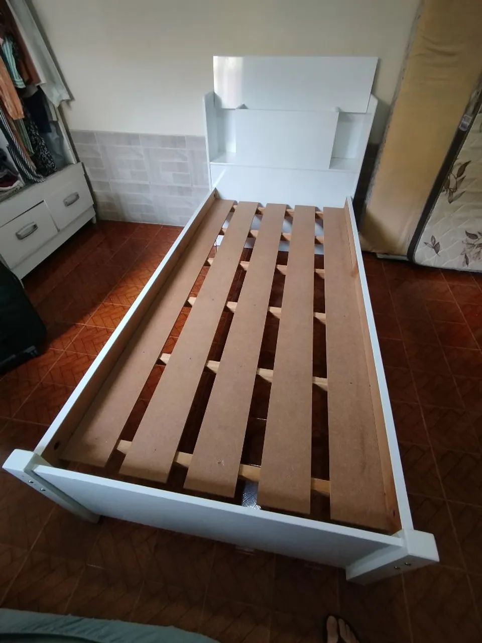 Cama de solteiro infantil e guarda roupa solteiro  - Foto 4