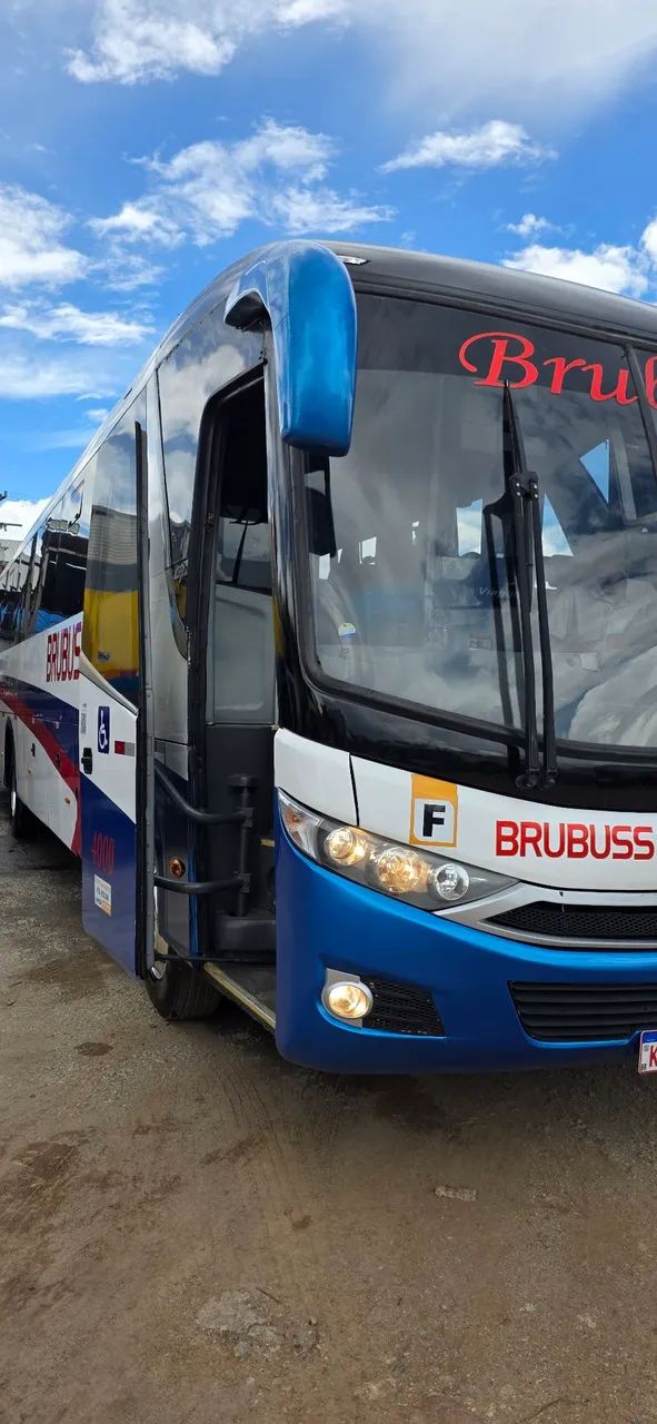 Marcopolo G7 ano 2013 mercedes benz 1721 ar cond dianteiro - Foto 2