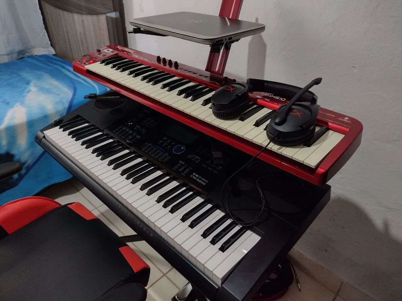 Teclado Casio CTK 6200 Na Caixa - Foto 4