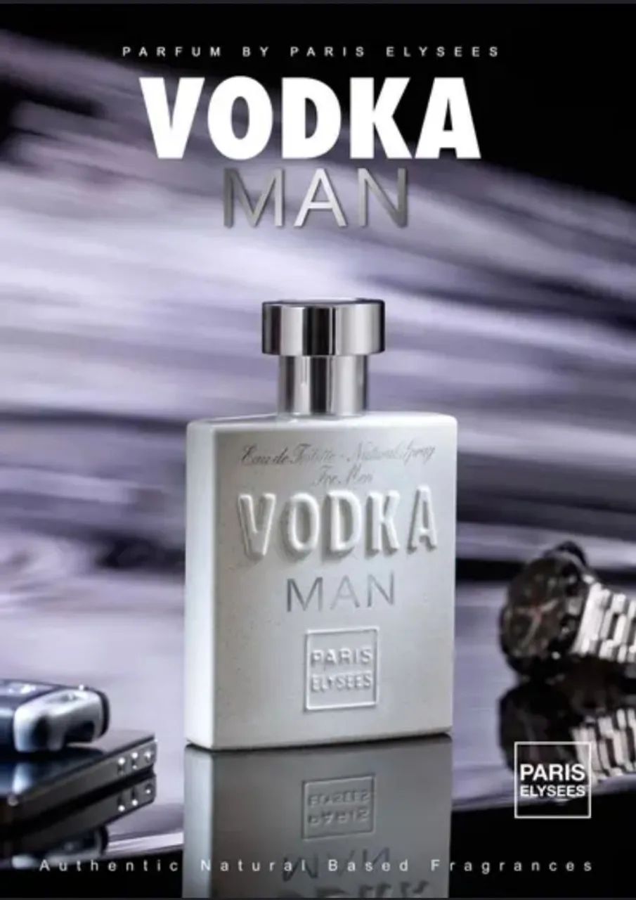 Perfume Vodka Man Paris Elysées 