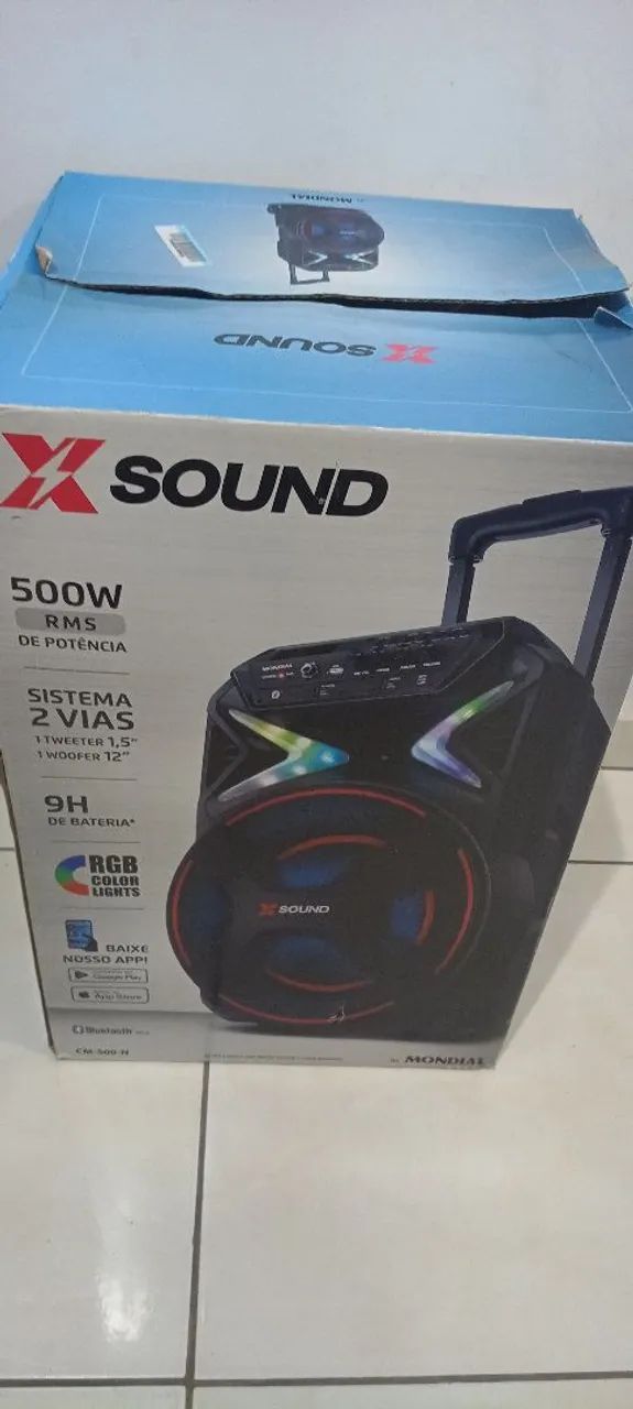 Caixa de som Bluetooth 