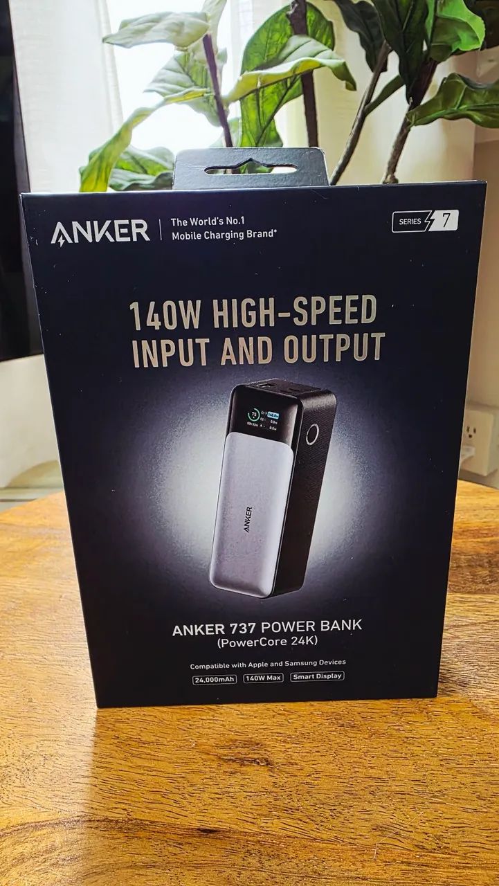 Anker 737 PowerBank 24000mAh Lacrado - Periféricos e Acessórios de