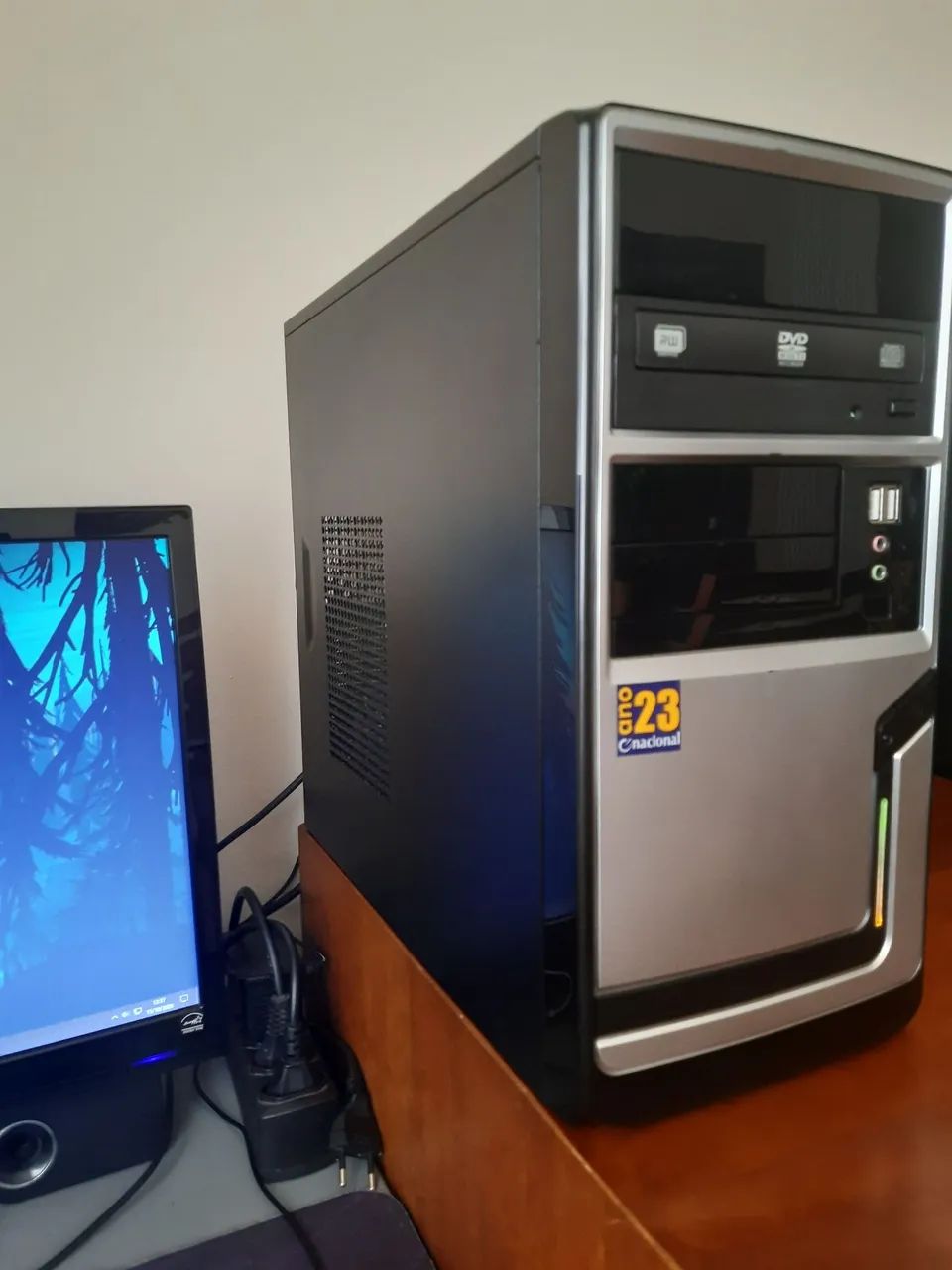 PC Completo Core i3 3240, 8gb, ssd 128gb, monitor 22 polegadas - Foto 4