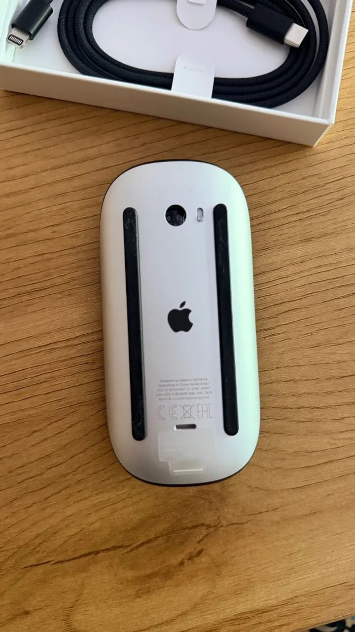 Mouse Apple preto  - Foto 2