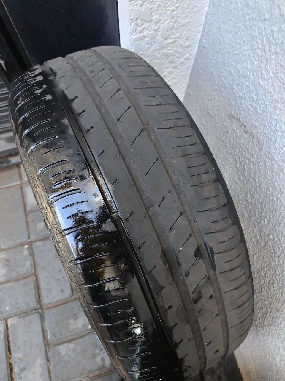 Rodas com pneu Civic G9 original  - Foto 4