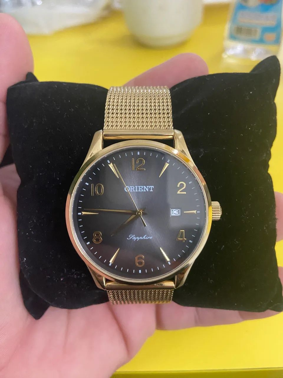 Relógio oriente original com nota e tudo certinho no precinho - Foto 2