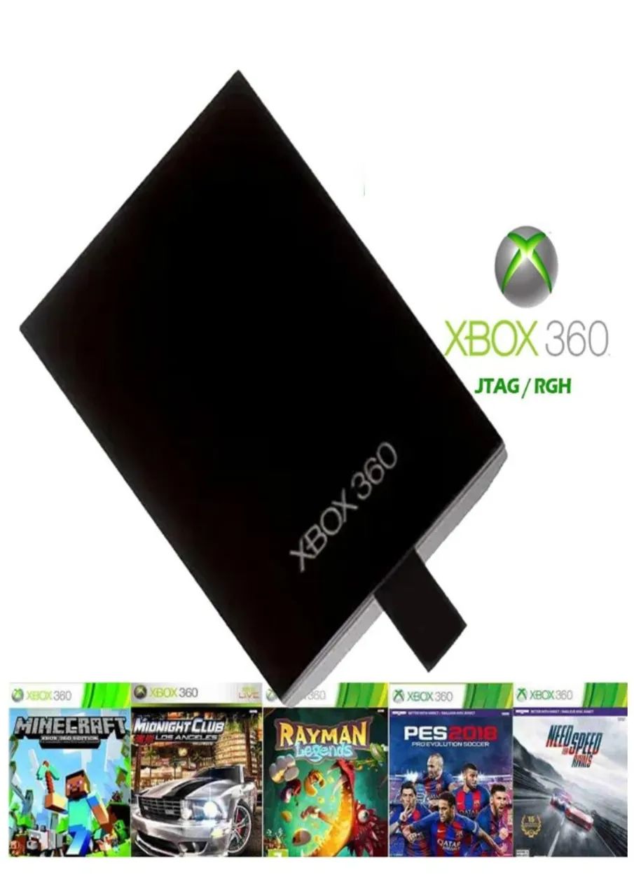 HD 500gb Xbox360 com Jogos - Foto 3