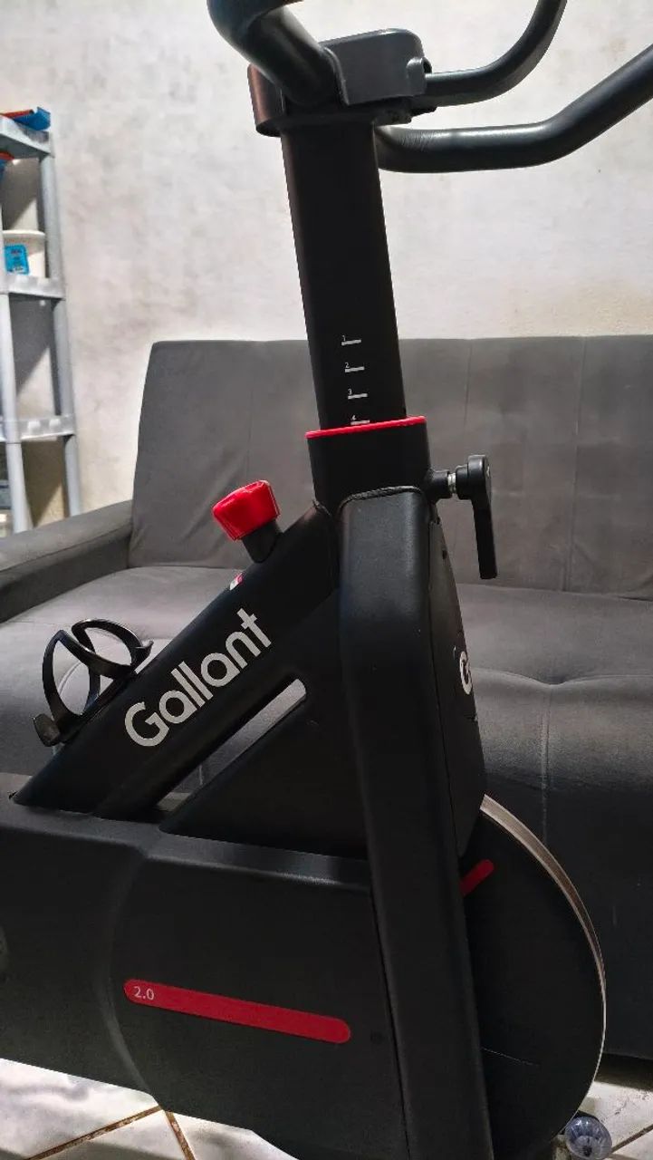 Bicicleta Bike Ergométrica Spinning Magnética com bluetooth - Foto 3