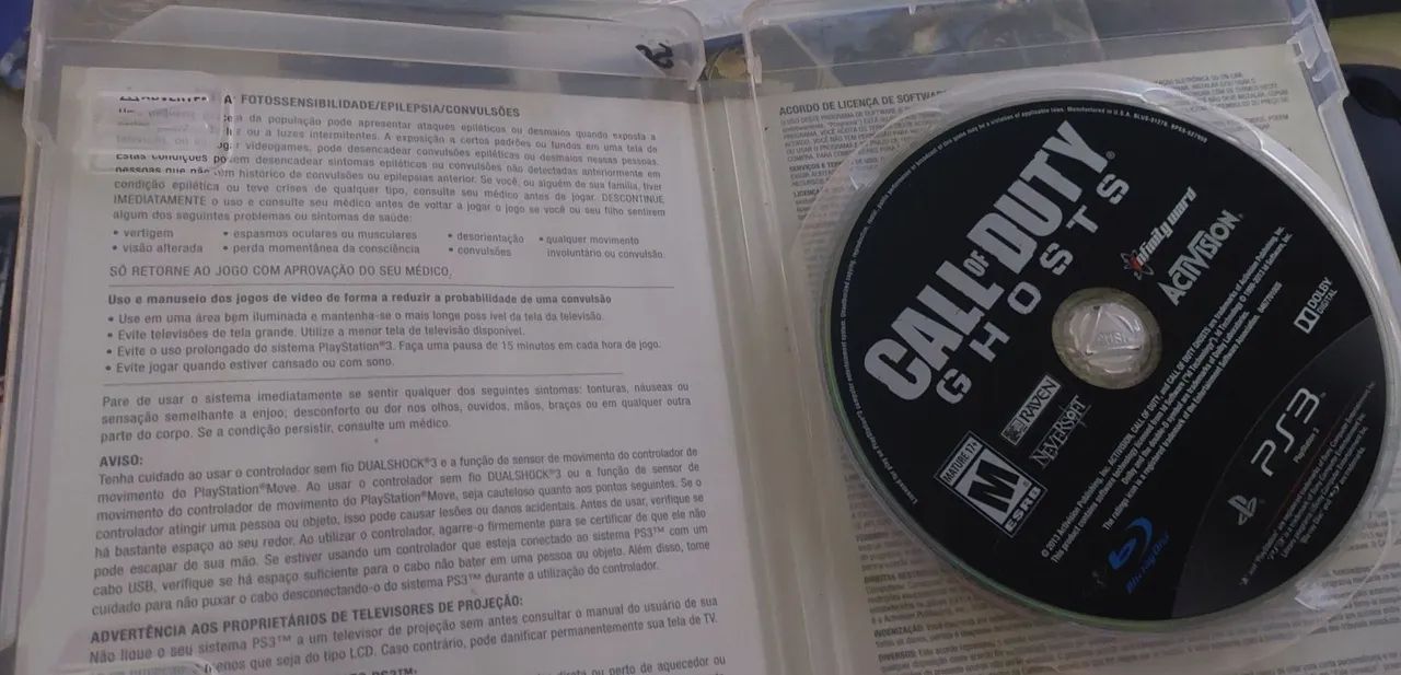 Call of duty ghosts Playstation 3 brasileiro - Foto 2
