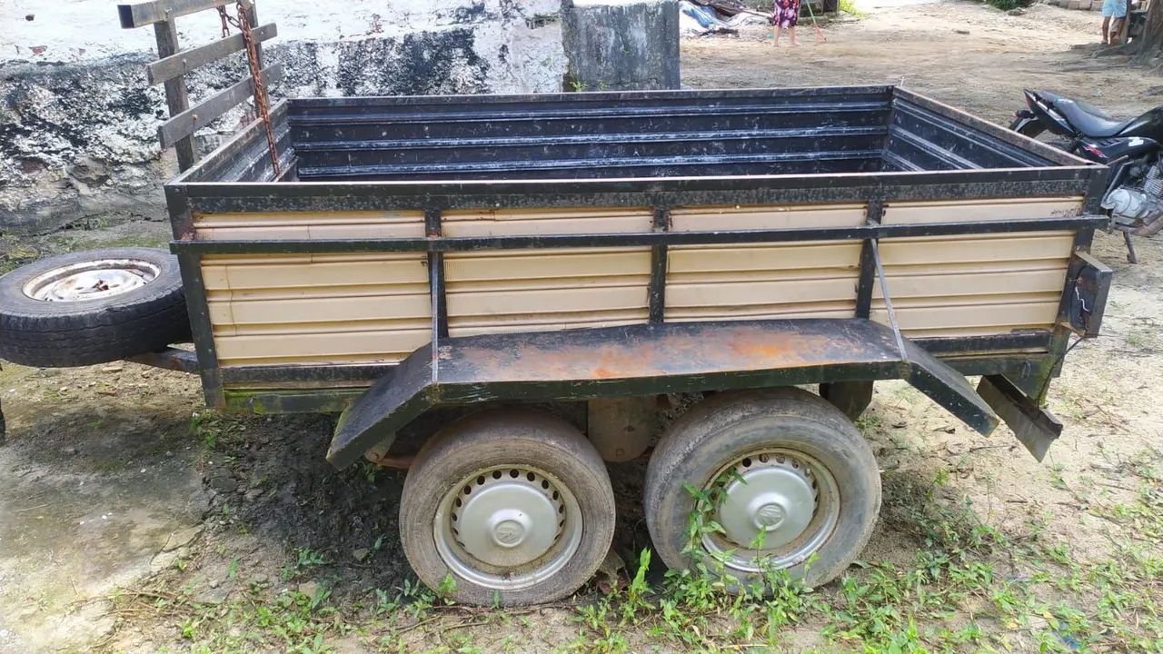 Vende-se uma carroça troncada reboque ano 2024 - Foto 3