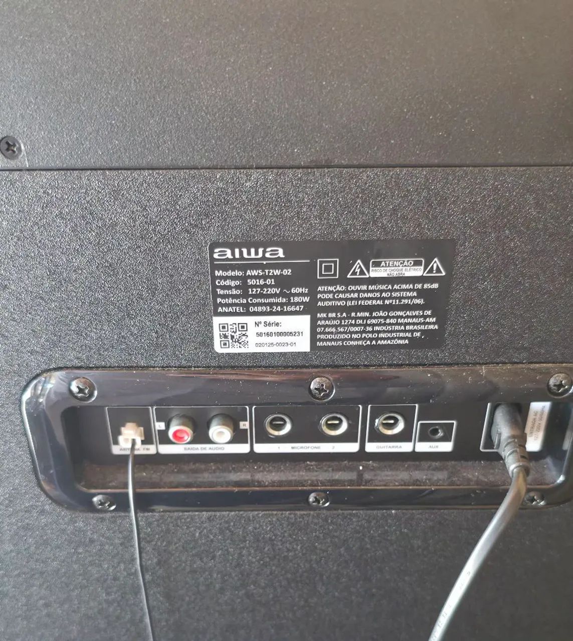 Caixa de Som AIWA - Foto 4