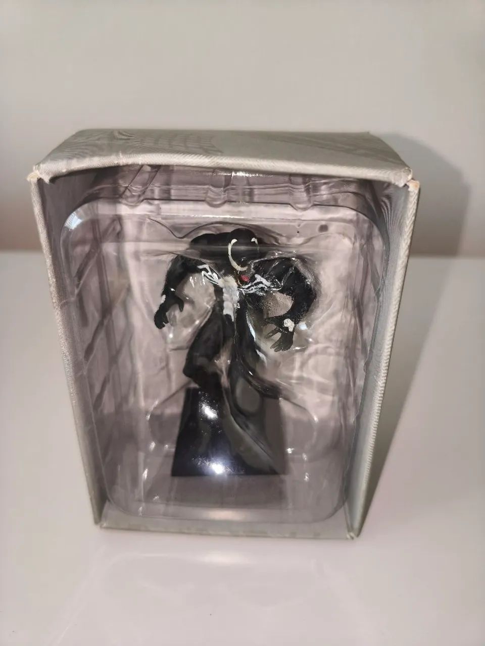 Miniatura Venom Eaglemoss Marvel Metal + Caixa + Fascículo - Foto 3