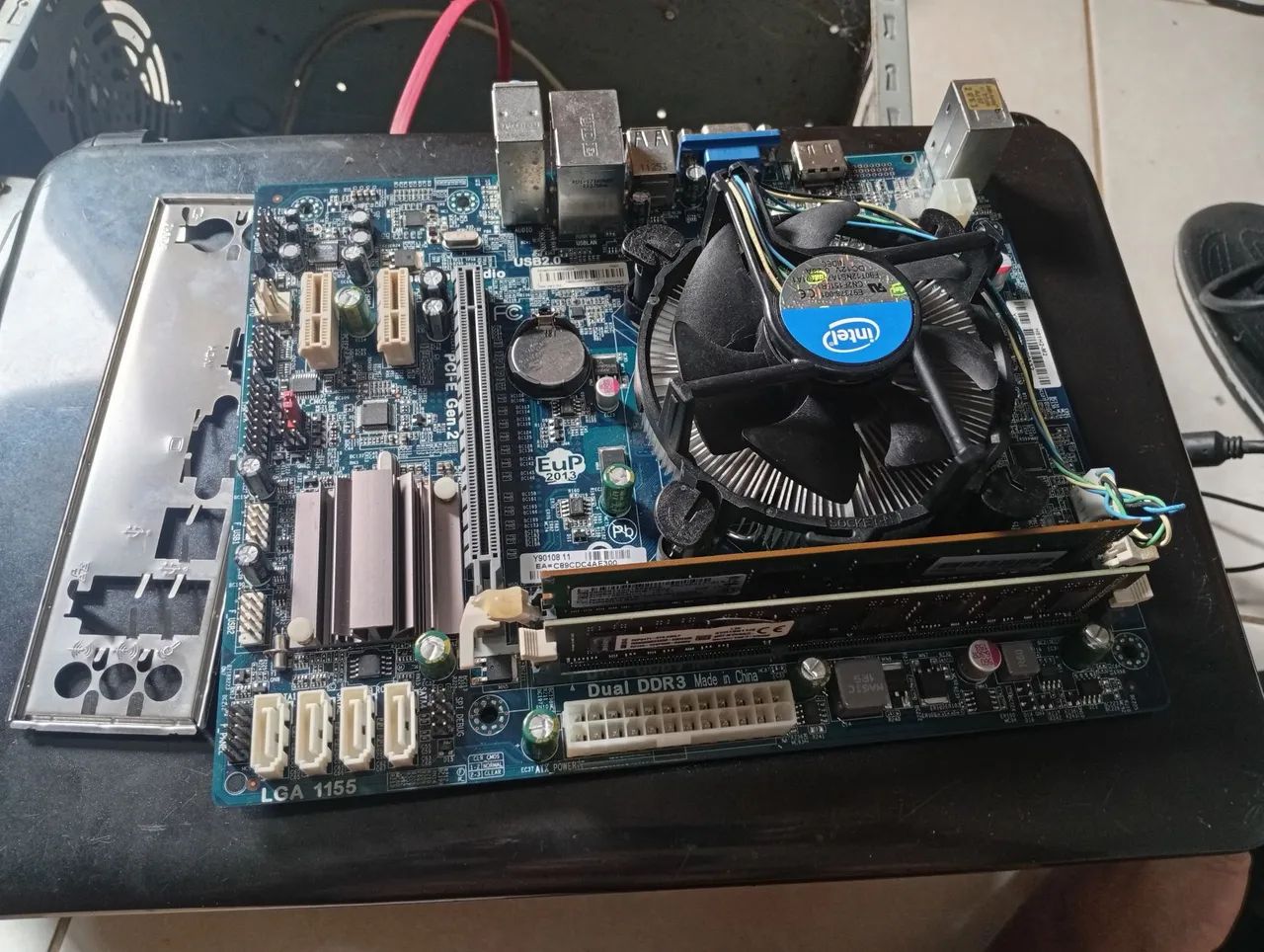 Placa mãe kit I7 2 geração 8 GB de memória  - Foto 5