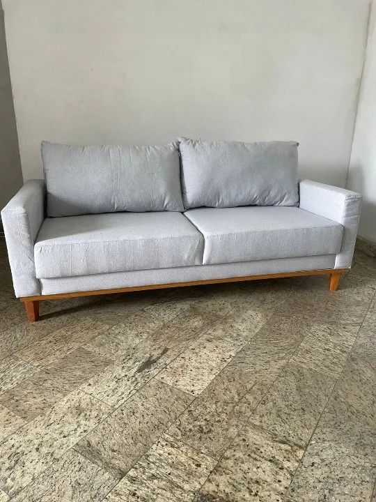 Sofá 1,80m Cinza 