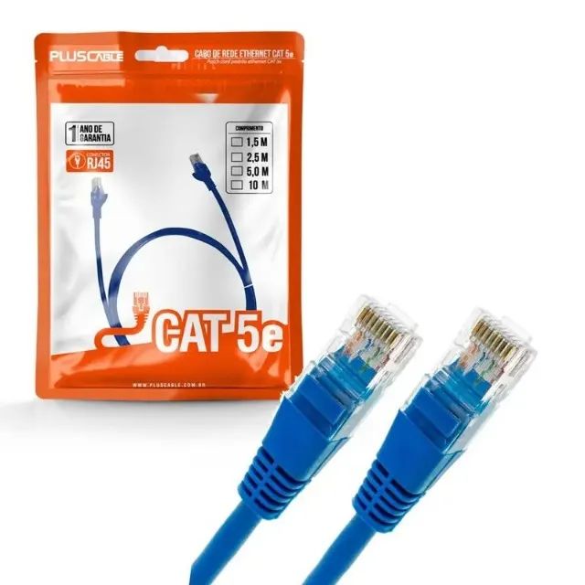Cabo de Rede Cat5e Crimpado C/ Rj45 *ENTREGA GRÁTIS* - Foto 2
