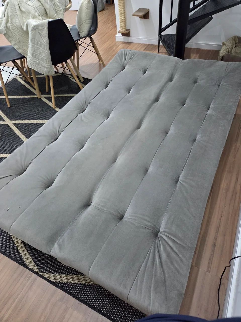 Sofá-cama reclinável Linoforte Espuma D33 - Foto 5