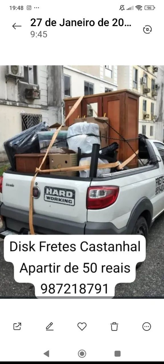 Fretes dentro de Castanhal  - Foto 2