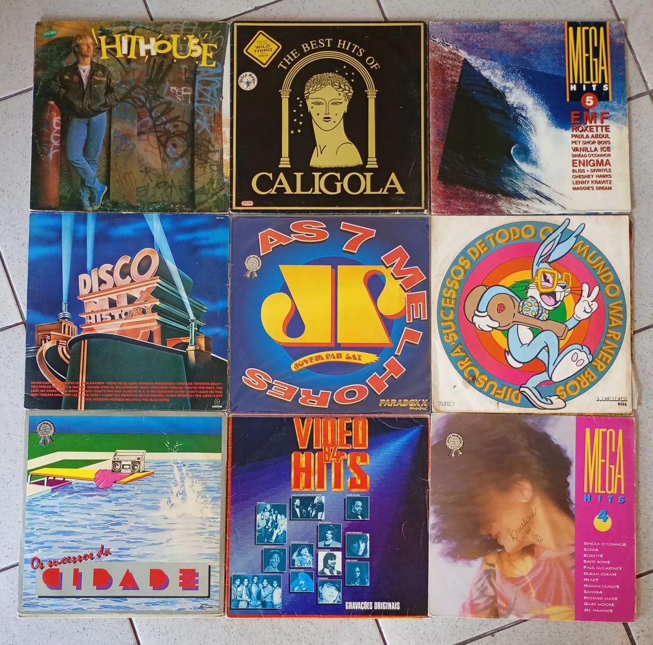 Disco De Vinil DANCE POP ANOS 80 E 90