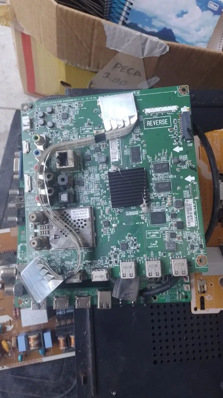 Placa Principal 42lb5800 - Eax65884001 (Usado)<br> - Foto 2